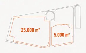 Lageplan der Flächen